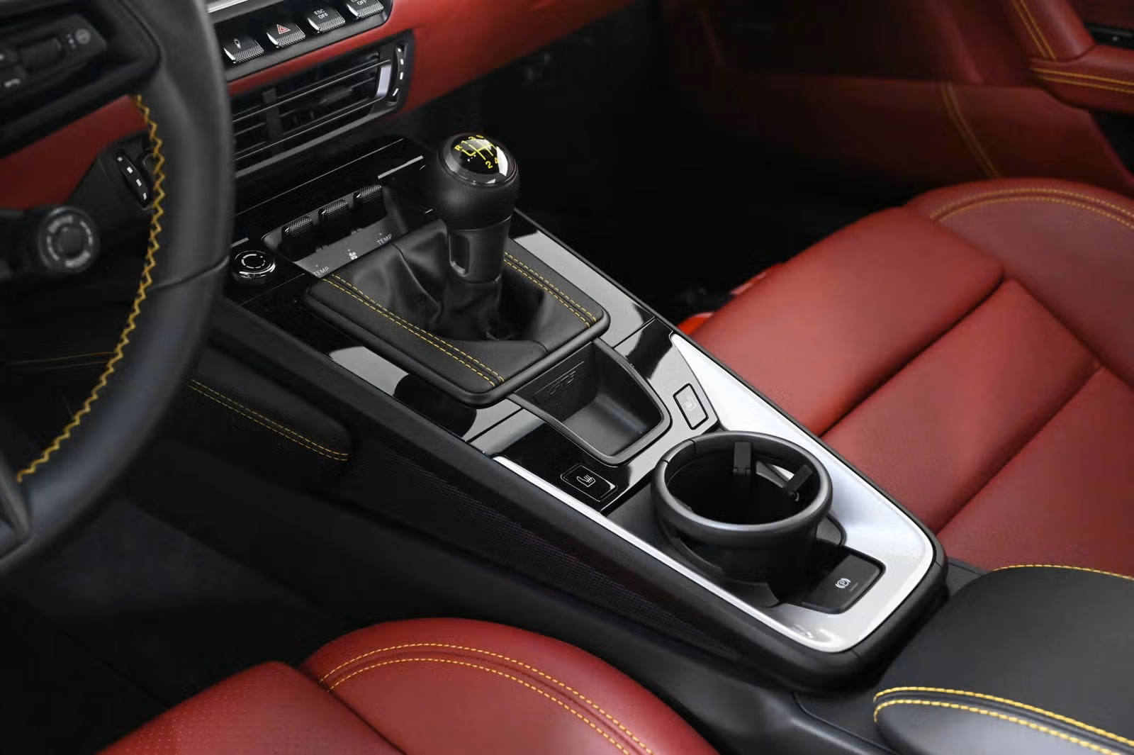 Center console, alternate angle