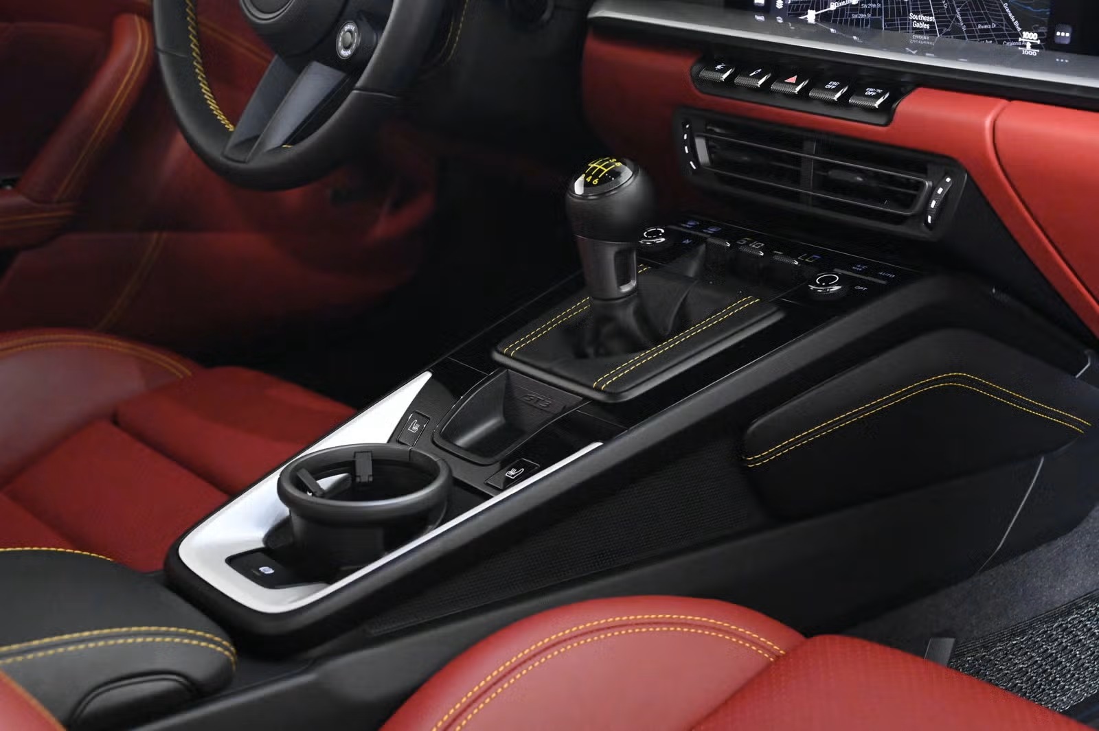 Center console and shifter
