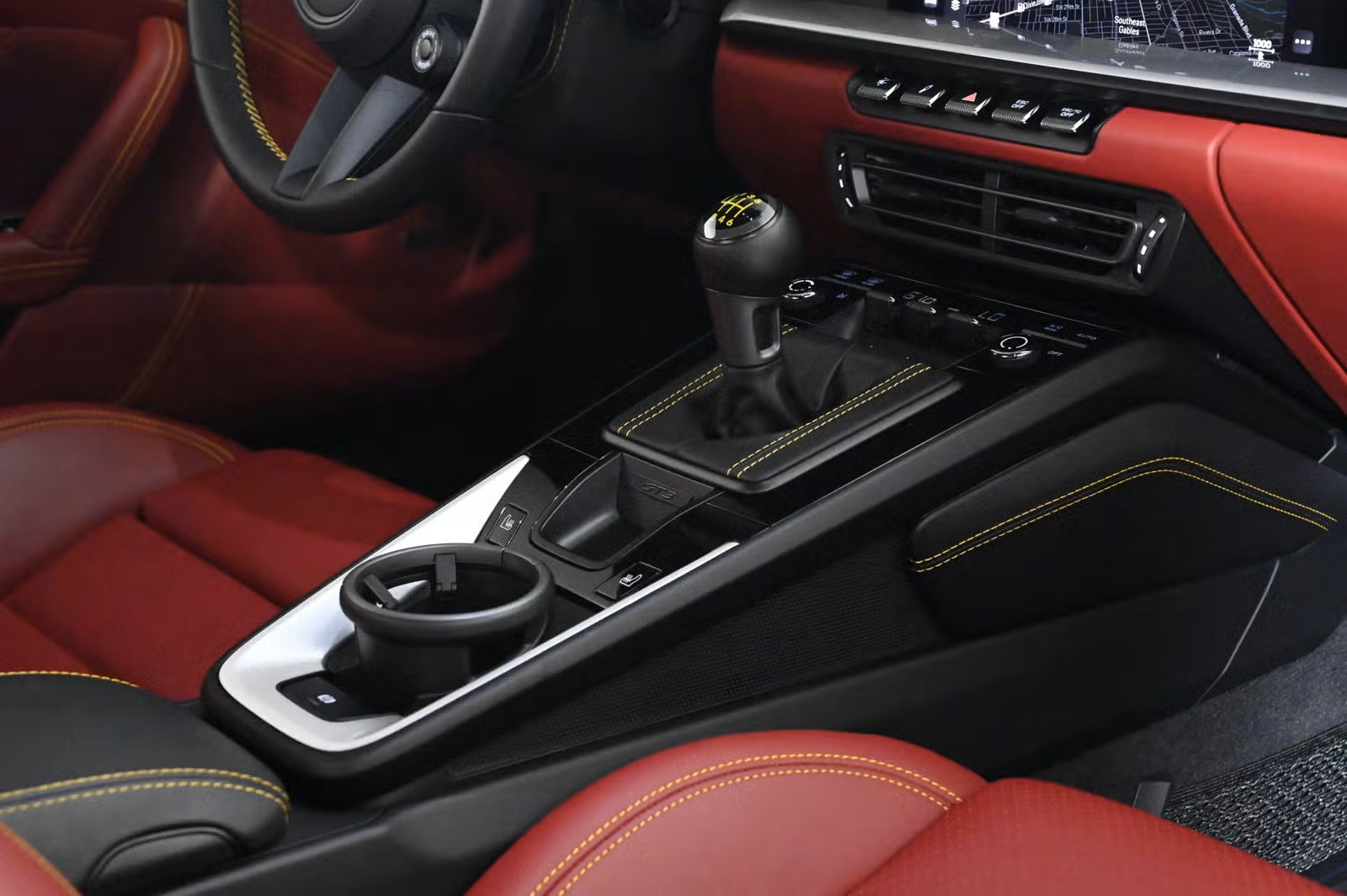 Center console and shifter